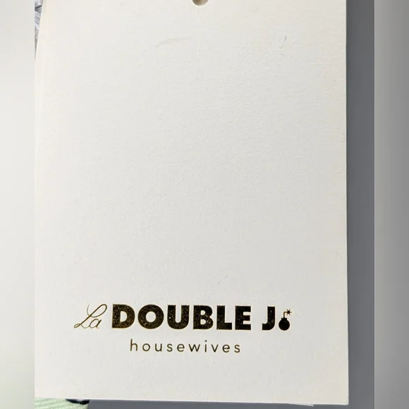 LaDoubleJ X Ladurée Tree of Life Designer Apron, NWT